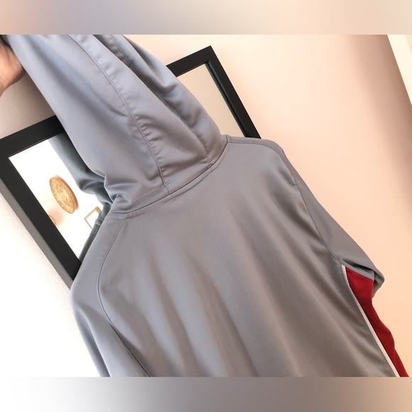 Vintage Y2K Nike centre swoosh hoodie center Hoops sweater sweatshirt - Picture 14 of 16